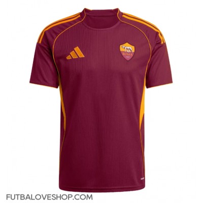 Dres AS Roma Artem Dovbyk #9 Domáci 2025-26 Krátky Rukáv Dres AS Roma Artem Dovbyk #9 Domáci 2025-26 Krátky Rukáv